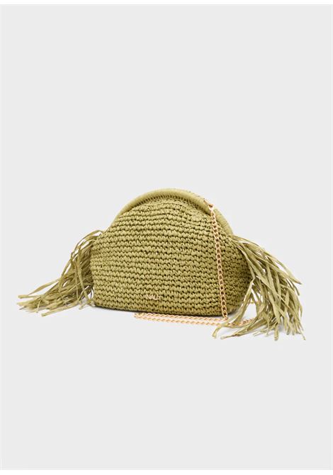 POCHETTE ANTIGUA A TRACOLLA+FRANGE NALì | QIPC0172VERDE