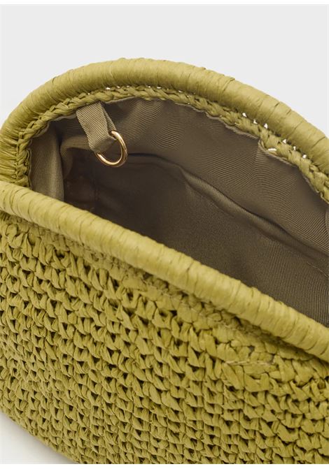 POCHETTE ANTIGUA A TRACOLLA+FRANGE NALì | QIPC0172VERDE