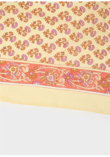 PAREO FLOWERS IN COTONE NALì | RHSC0002GIALLO
