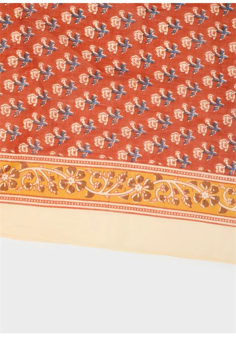 PAREO STAMPA MIX IN COTONE ROSSO NALì | RHSC0005ROSSO