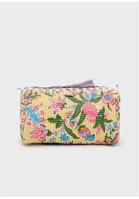 POUCH OPORTO STAMPA NALì | RJPC0004ROSA GIALLO