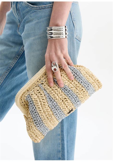 pochette paros lurex NALì | TMPC0003ARGENTO