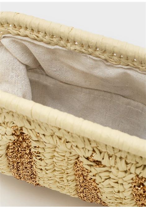 pochette paros lurex NALì | TMPC0004BRONZO