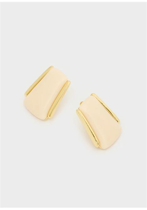 ORECCHINI AURA CON CLIP NALì | VSOR0005ORO BEIGE