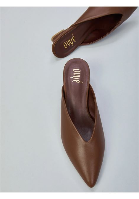 OVYE' Mule In Pelle OVYè | AC1282NAPCHOCO