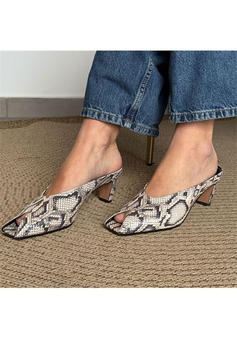 Mules In Pelle Roccia OVYè | AC864VIPROCCIA