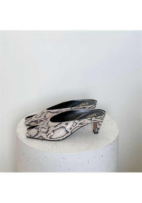 Mules In Pelle Roccia OVYè | AC864VIPROCCIA