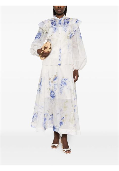 Camicia a fiori PAPERLACE | P26-A407MINERVA
