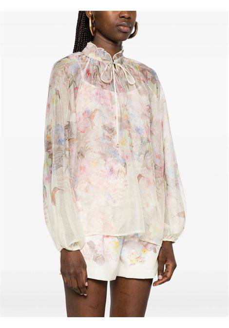 Blusa a fiori PAPERLACE | P26-A412ERES