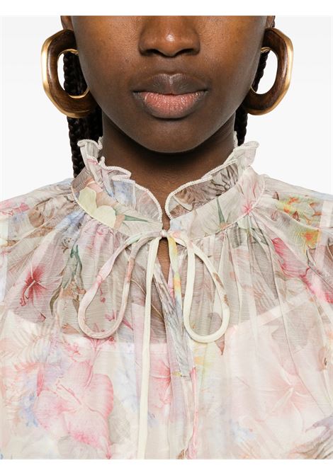 Blusa a fiori PAPERLACE | P26-A412ERES