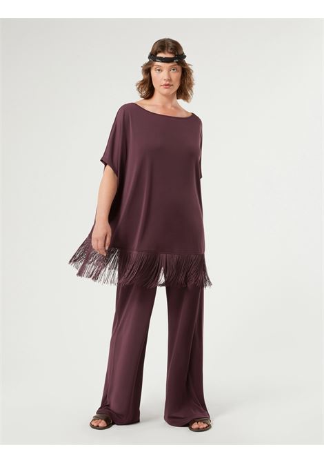 Pantaloni in jersey - PRUGNA PERSONA by M.Rinaldi | PMRAUSTERO001