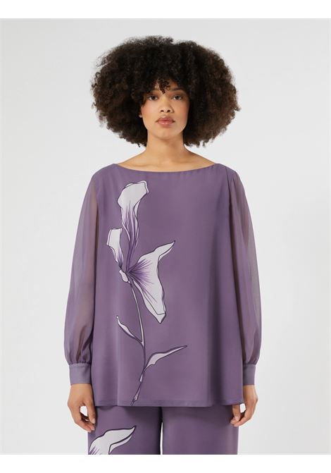 Blusa in georgette PERSONA by M.Rinaldi | PMRCESTINO002