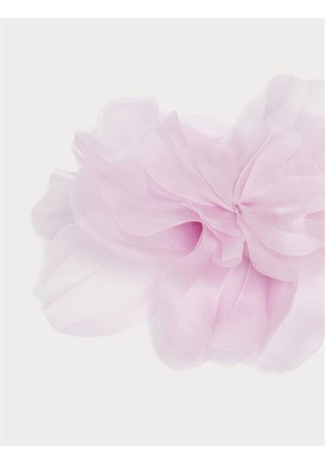 Spilla in organza di seta - LAVANDA PERSONA by M.Rinaldi | PMRDISCO001