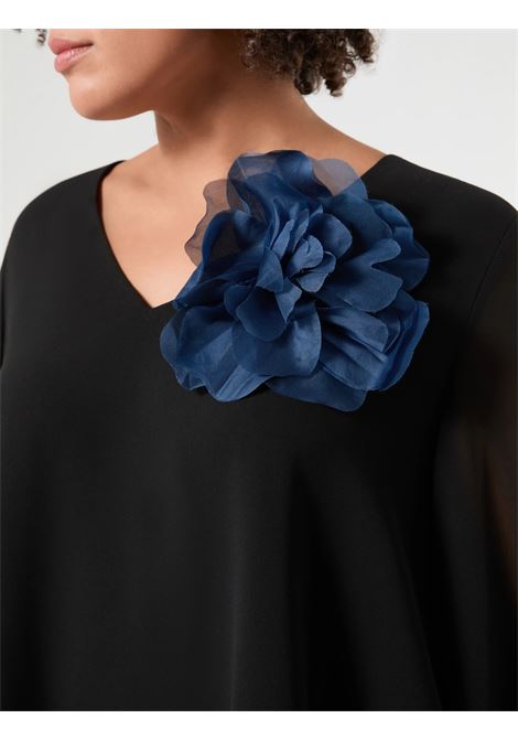 Spilla in organza di seta