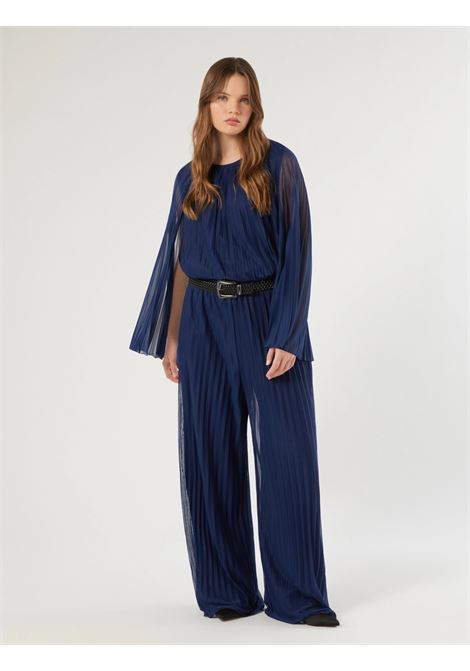 Pantaloni in jersey plissé - BLUETTE