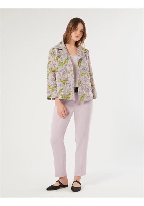 Giacca jacquard a fiori PERSONA by M.Rinaldi | PMRGIRELLO002