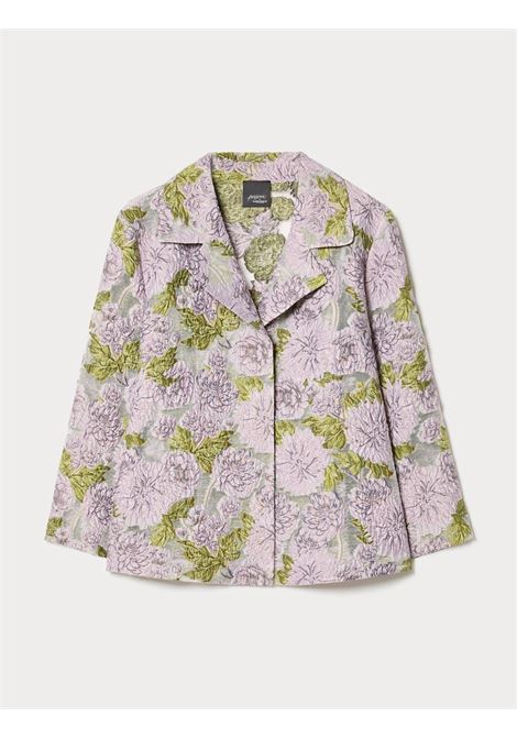 Giacca jacquard a fiori PERSONA by M.Rinaldi | PMRGIRELLO002