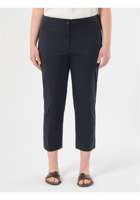 Pantaloni slim fit in cotone e nylon - BLU MARINO PERSONA by M.Rinaldi | PMRMITICO012