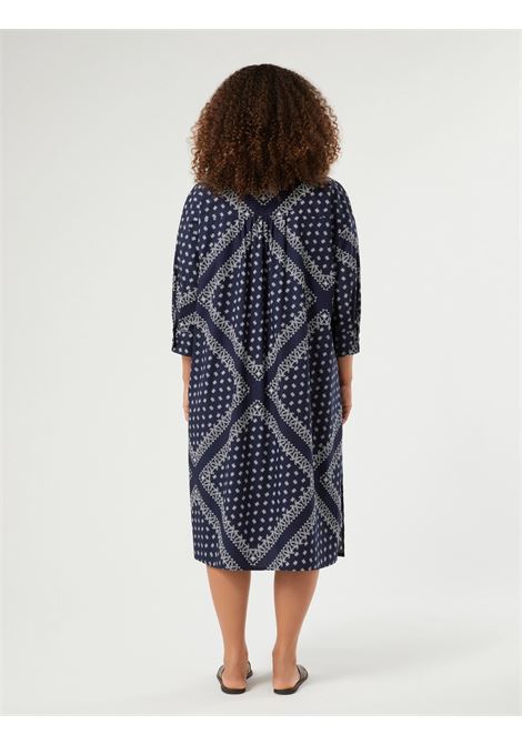 Abito chemisier in popeline di cotone - BLU MARINO PERSONA by M.Rinaldi | PMRPEDONE001