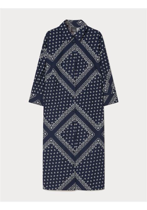 Abito chemisier in popeline di cotone - BLU MARINO PERSONA by M.Rinaldi | PMRPEDONE001