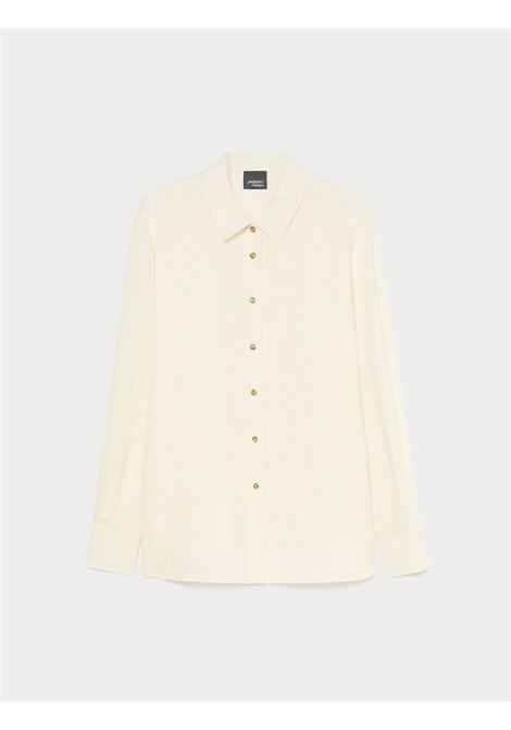 Camicia in lino - AVORIO PERSONA by M.Rinaldi | PMRWHISKY006