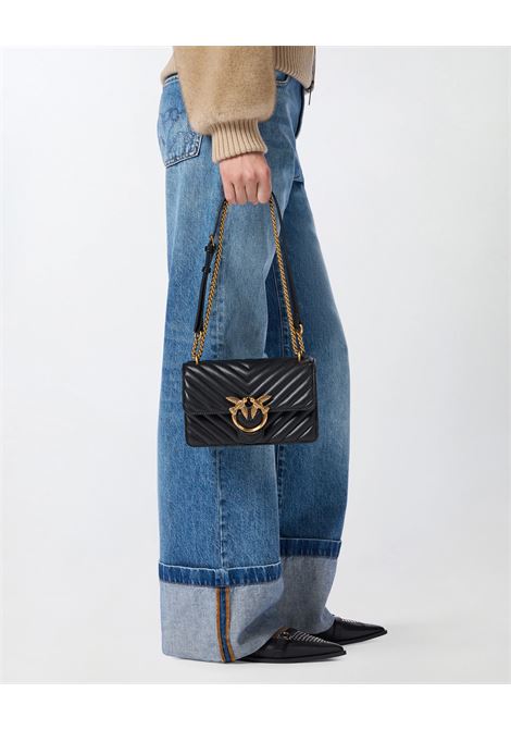 Borsa piccola a tracolla Love Bag One Chevron PINKO | 100074 A0GKZ99Q