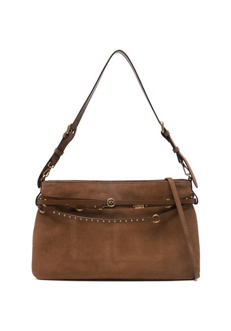 Borsa a spalla grande Belt Bag Big in suede PINKO | 105903 A0F6L17Q