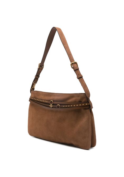 Borsa a spalla grande Belt Bag Big in suede PINKO | 105903 A0F6L17Q