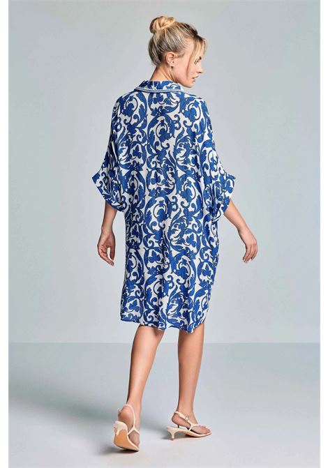camicia abito VACANZE ITALIANE | VI26-107BLU