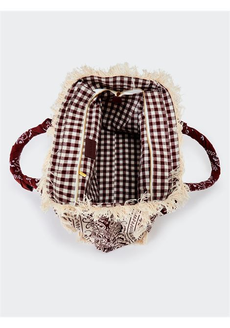 ibiza big canvas bandana VICOLO | AB0005MORO BURRO