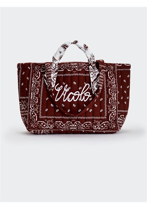 ibiza quilted cotton bandana VICOLO | AB0009MORO BURRO