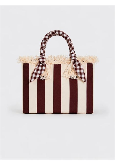 ibiza medium stripe canvas VICOLO | AB0011MORO BURRO