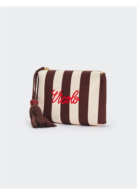 ibiza canvas stripe VICOLO | AB0050MORO BURRO
