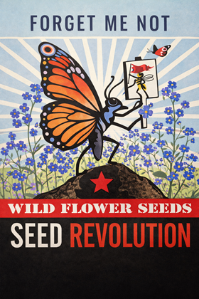 Forget Me Not (Myosotis sylvatica) – Wildflower Seed