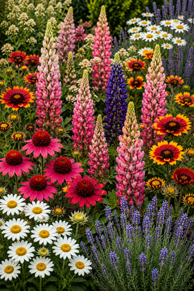 A Summer Colour & Cottage Garden Collection (12 Plants)