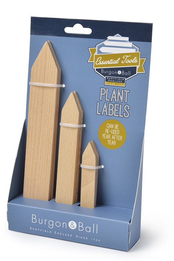 Wooden Garden Plant Labels – FSC Certified (Set of 6)