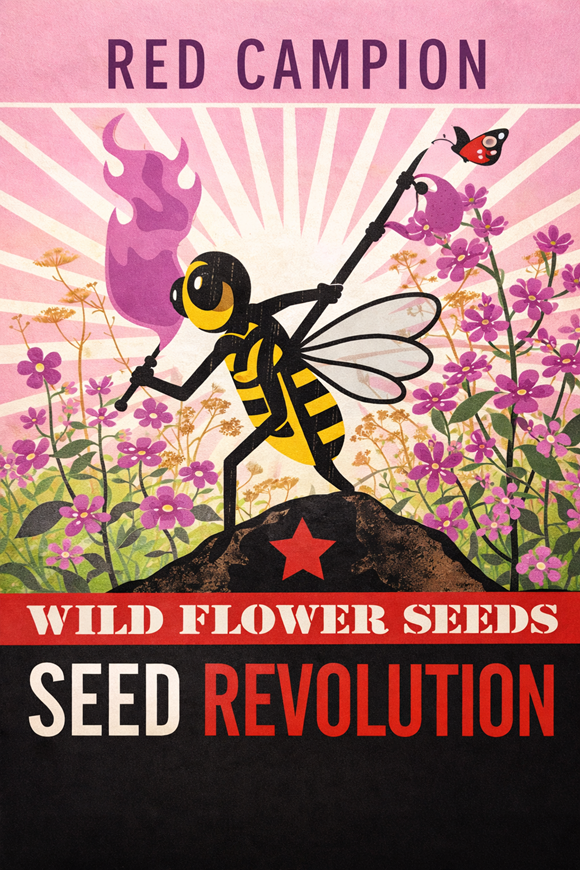 Red Campion (Silene dioica) – Wildflower Seed