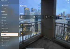 HomeKit Home Balcony