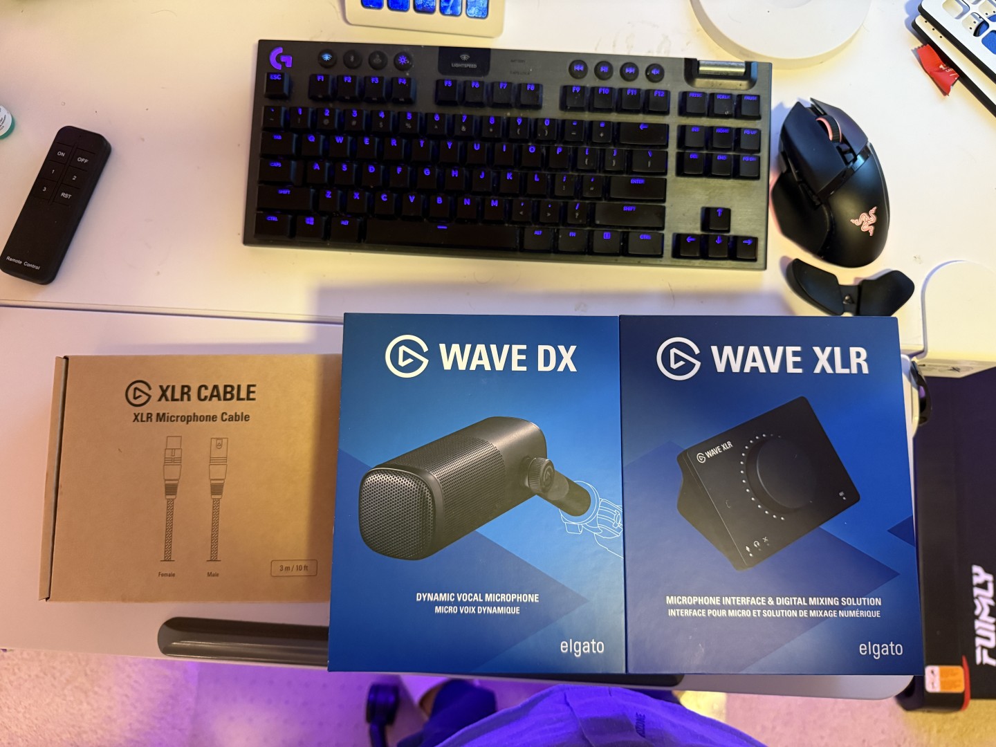 Elgato Wave DX Mic and XLR Controller