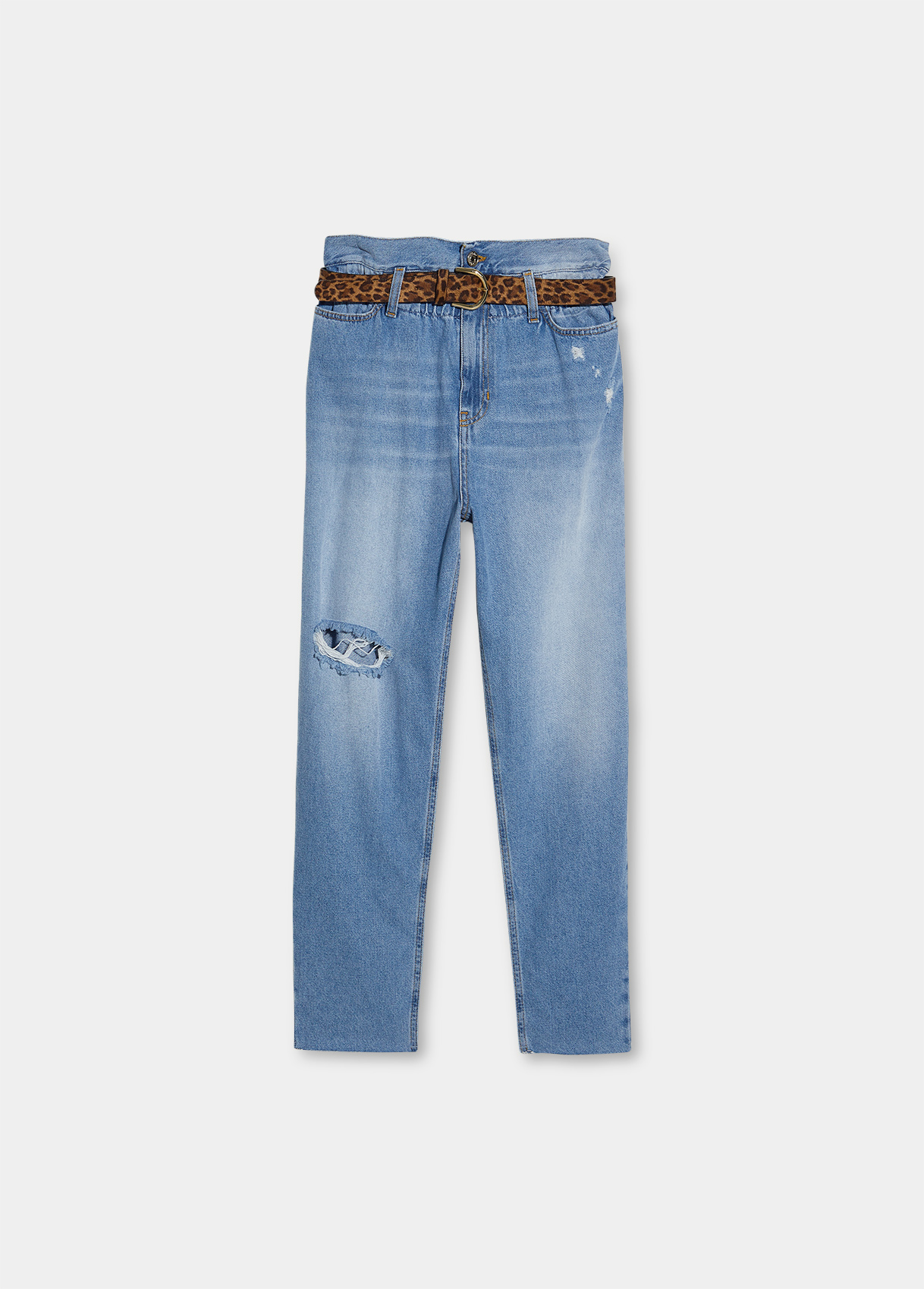 Jeans donna boyfriend a vita alta - Liu.Jo Denim - Bilotti abbigliamento