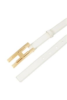 Cintura da donna di colore bianco latte Elisabetta Franchi Accessori | CT72S57E2DZ9