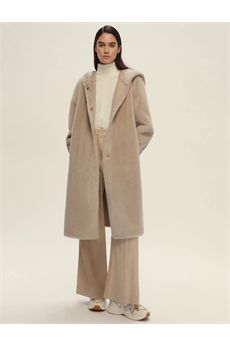 Cappotto da donna di colore grigio perla Emme | CALOTTTA001