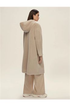 Cappotto da donna di colore grigio perla Emme | CALOTTTA001