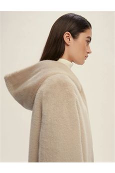 Cappotto da donna di colore grigio perla Emme | CALOTTTA001