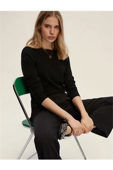 Maglia da donna di colore nero Emme | EDAM009