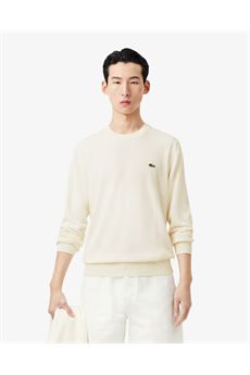 Maglia da uomo di colore bianco Lacoste | AH198570V