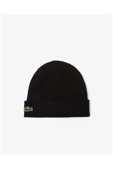 Berretto unisex di colore nero Lacoste | RB0001031