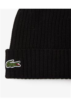 Berretto unisex di colore nero Lacoste | RB0001031