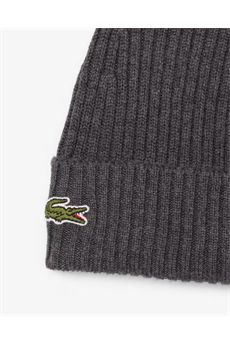 Berretto unisex di colore antracite Lacoste | RB0001050