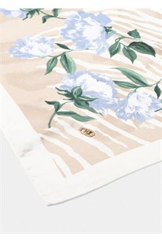Foulard da donna beige zebrato Liu Jo Accessori | 2F5084T0300Q9106